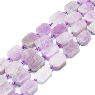 Natural Kunzite Beads Strands