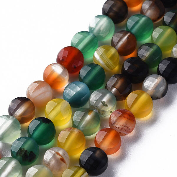 Natural Agate Beads Strands