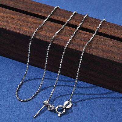1mm Brass Ball Chain Adjustable Slider Necklaces