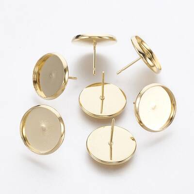 202 Stainless Steel Stud Earring Findings
