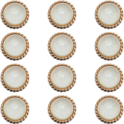 12Pcs ABS Plastic Shank Buttons