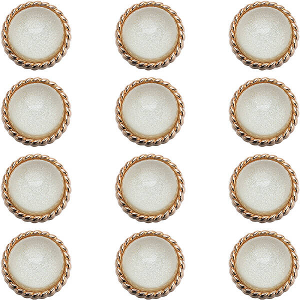 12Pcs ABS Plastic Shank Buttons