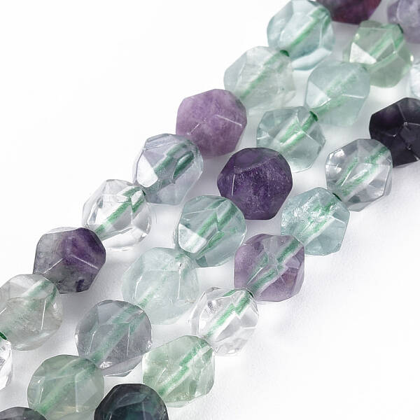 Natural Fluorite Beads Strands