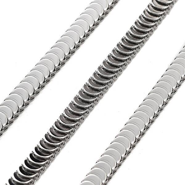 Tarnish Resistant Vacuum Plating 304 Stainless Steel Herringbone Chains