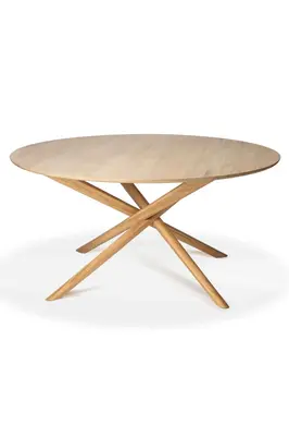 Round Dining Table | Ethnicraft Mikado
