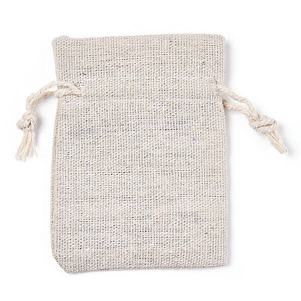 Cotton Cloth Packing Pouches Drawstring Bags