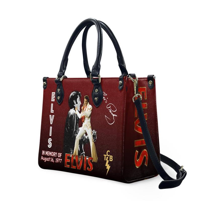 Elvis Presley Leather Handbag, In Memories Of Bag