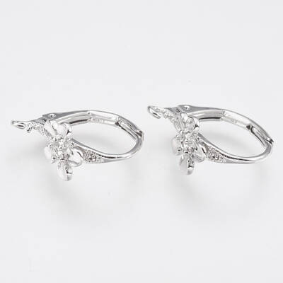 Brass Leverback Earring Findings