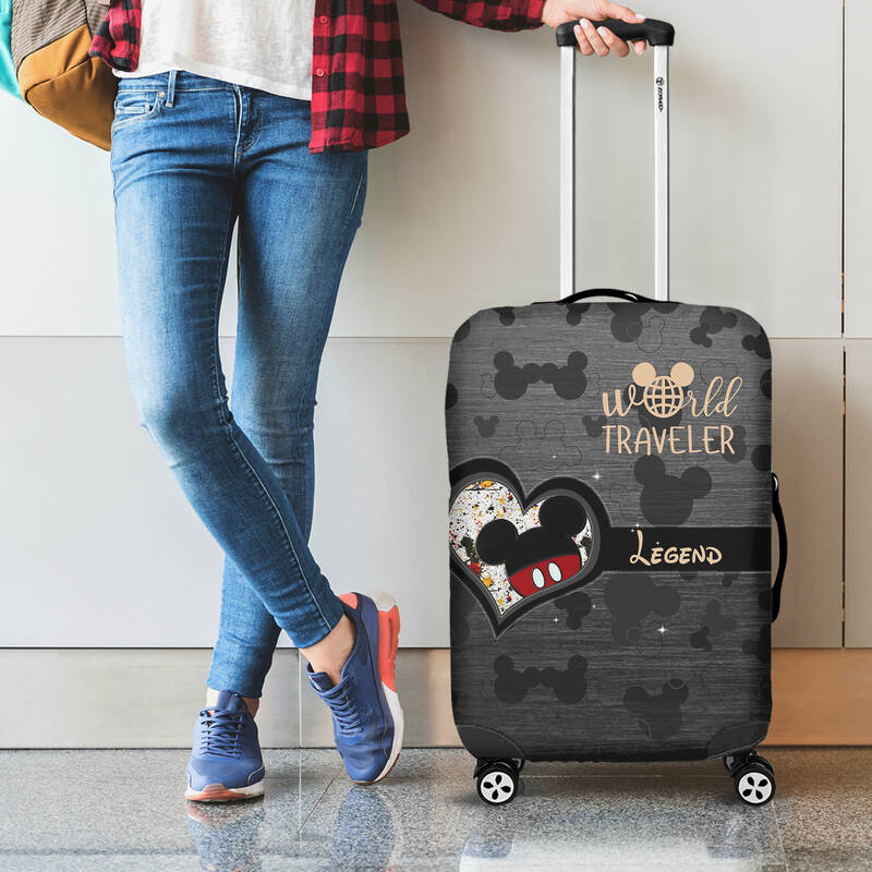 Personalized Mickey Mouse Disney Luggage Cover