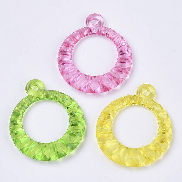 Transparent Acrylic Pendants