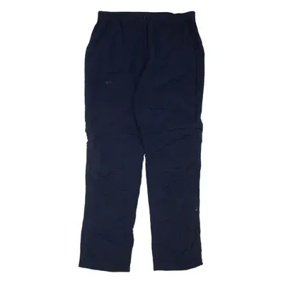 MOUNTAIN WAREHOUSE Outdoor Womens Trousers Blue Regular Straight W28 L29
