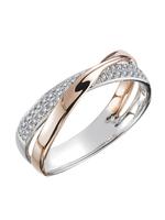 Elegant Rhinestone Decorated Copper Ring, Fashion Delicate Accessories for Women & Girls, Trendy All-match & Exquisite Jewelr...