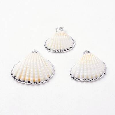 Electroplate Shell Pendants