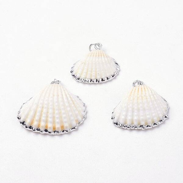 Electroplate Shell Pendants