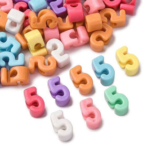 Opaque Acrylic Beads