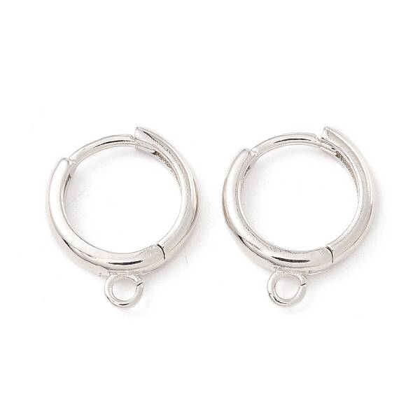 Brass Hoop Earring Findings