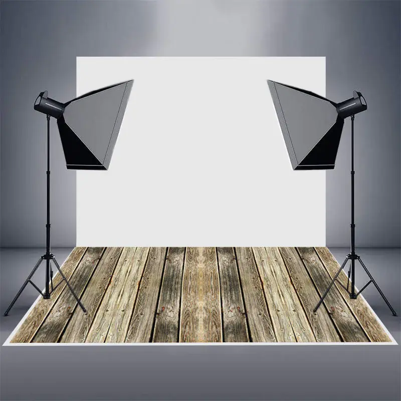 Rustic Vertical Distressed Wood Rubber Floor Mat - Aperturee