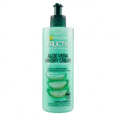 Fructis Fructis Air-Dry Cream With Vegetable Glycerin And Aloe Vera Gel 400 Ml
