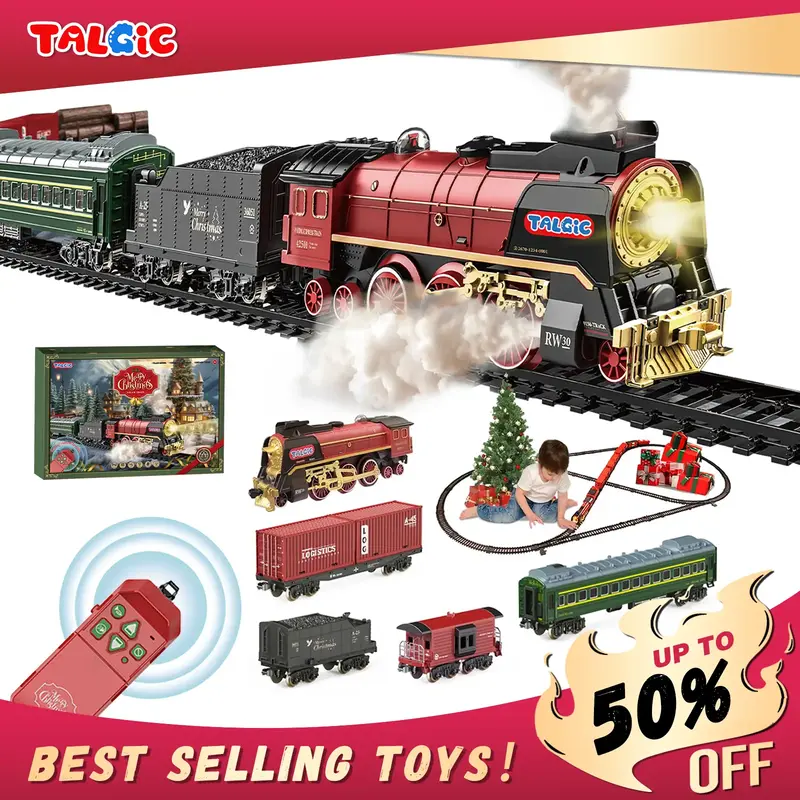 Talent Christmas Remote Control Train, best gift for Christmas