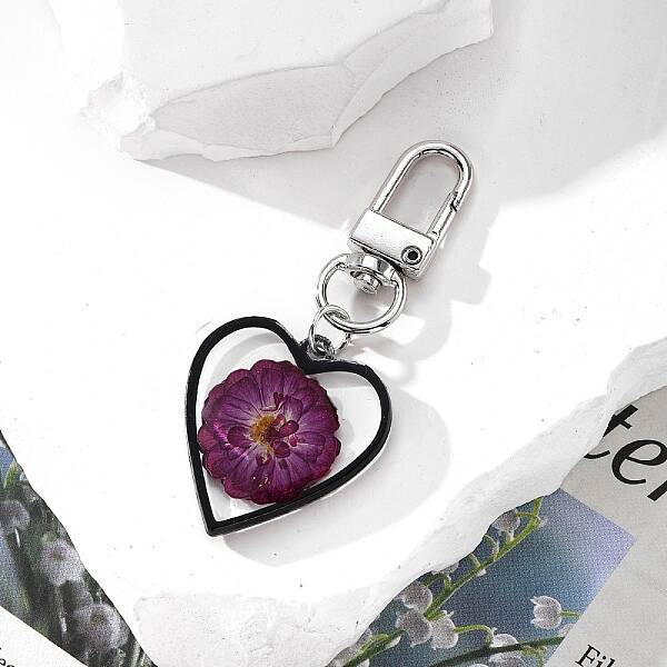 Epoxy Resin Dried Flower Pendant Decorations