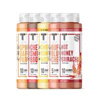 Taste Flavor Co. Taste of Everything Bundle - Variety 5 Pack of Low Calorie Sauces