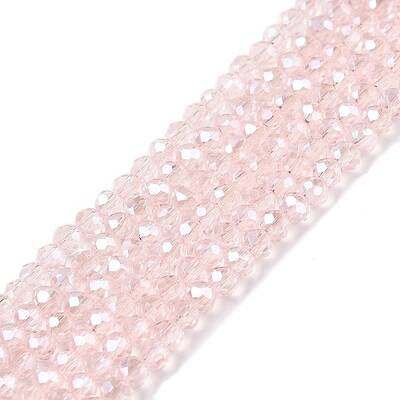 Electroplate Glass Beads Strands