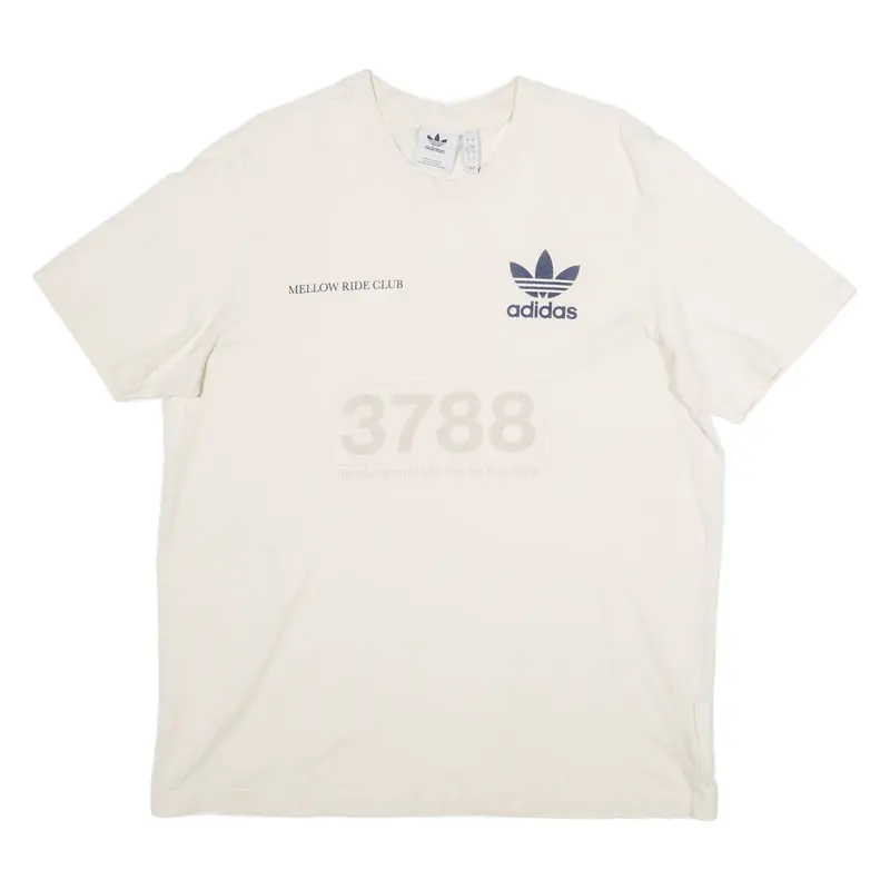 ADIDAS Mellow Ride Club Womens T-Shirt Beige L
