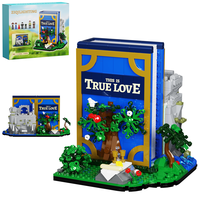Fairytale Castle Princess Bride Building Blocks Set (1195 pcs) – DIY Royal Palace Toy Kit, Perfect Halloween & Christmas Gi...