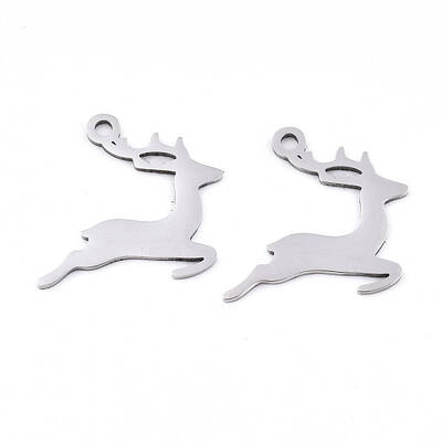 Non-Tarnish Christmas 201 Stainless Steel Pendants