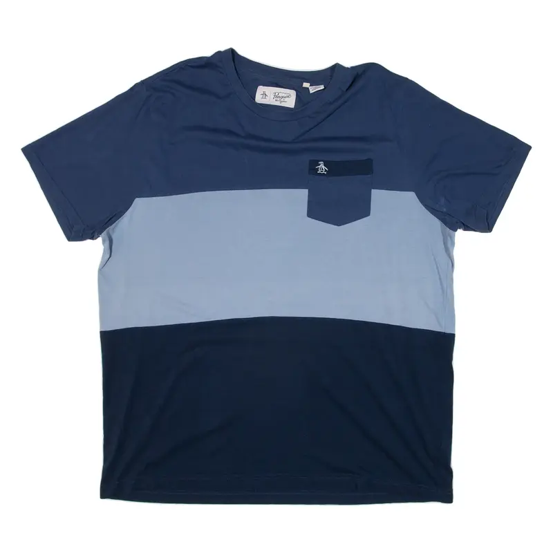 ORIGINAL PENGUIN Mens T-Shirt Blue XL