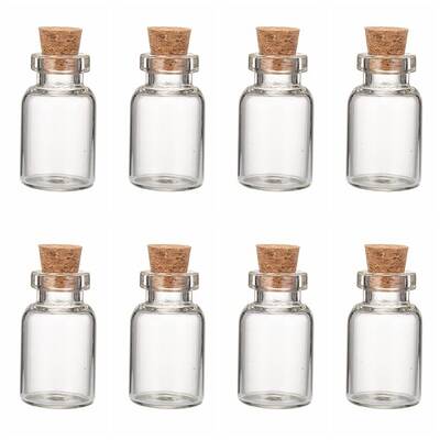 Glass Jar Bead Containers