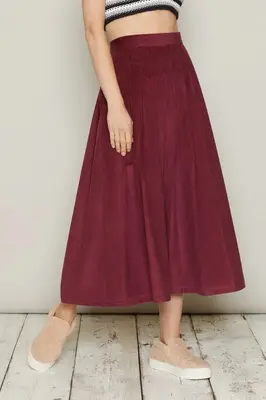 Dagfari Skirt (Burgundy) | size: 4XL
