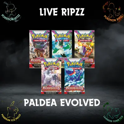 Paldea Evolved Booster Packs
