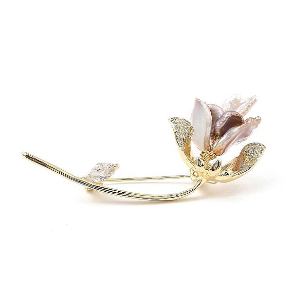 Brass Brooch