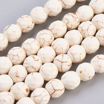 Natural Magnesite Beads Strands