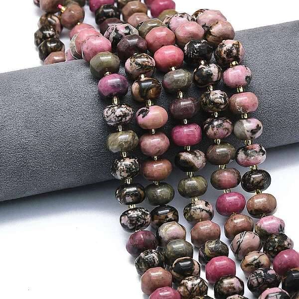 Natural Rhodonite Beads Strands