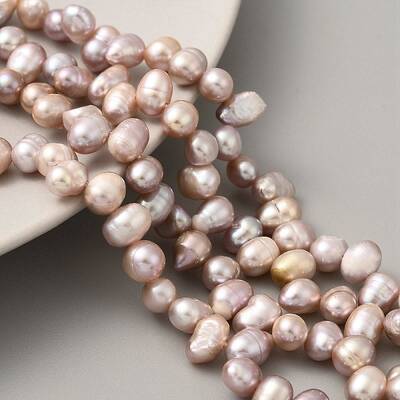 Natural Cultured Freshwater Pearl Beads Strands
