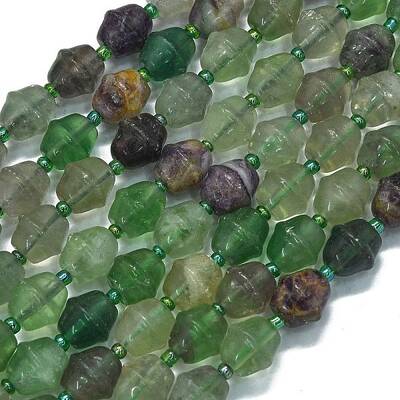 Natural Fluorite Beads Strands