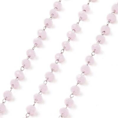 Glass Round Beaded Chain