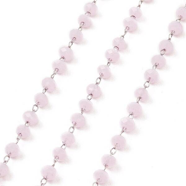 Glass Round Beaded Chain
