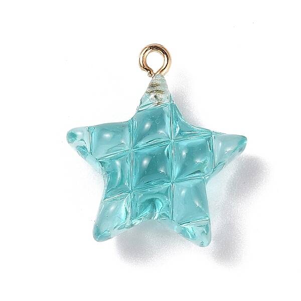 Transparent Resin Pendants