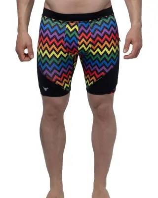 Pride Zigzag Shorts | Size: XL | Color: Pride Zigzag