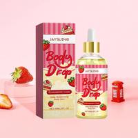 Strawberry Cake Body Serum, Moisturizing Body Massage Essence, Hydrating Body Care Serum, Body Care Product for Women & Girls