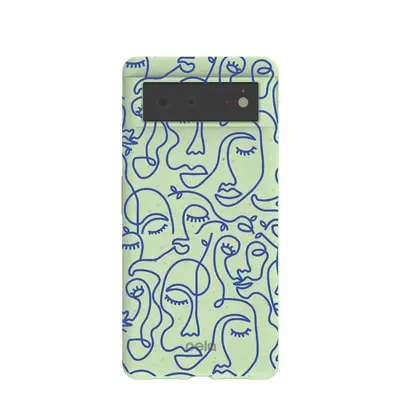 Sage Green Inner Soul Google Pixel 6 Case