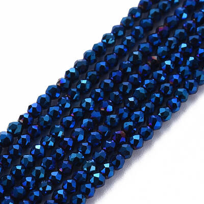Electroplated Glass Beads Strands