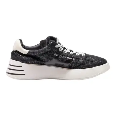 HOGAN Sneaker Trainers Black Synthetic Womens UK 8