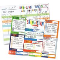 Kids Chore Chart Earn & Learn® Kids Money Management Chore Chart Pad | Dry Erase Savings Tracker for School Age Kids