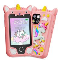 Kids Smart Phone for Girls Gifts - Toddler Christmas Birthday Gift for Age 3 4 5 6 Year Old, Kids Cell Phone Toy with Touchsc...