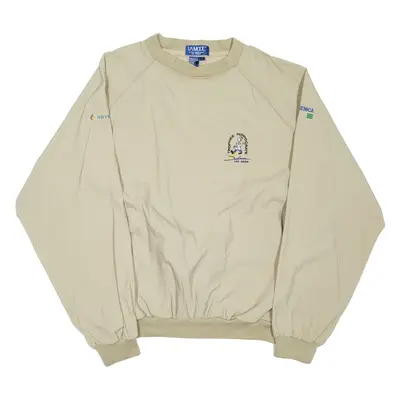 LA MODE Golf Training Mens Sweatshirt Beige L