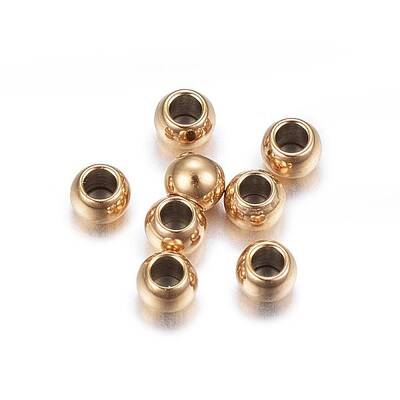 Ion Plating(IP) 304 Stainless Steel Beads